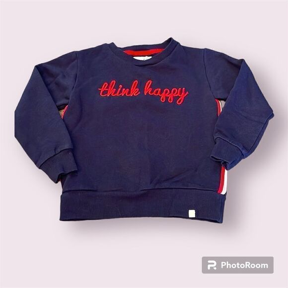 SOVEREIGN CODE Think Happy Sweatshirt - Picture 1 of 9